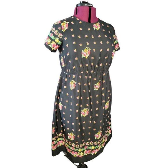 Asos Maternity Floral A-Line Dress (Size 6) - Picture 7 of 7